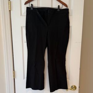 J. Crew Classic Black Flare Pants